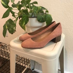 Suede Madewell Heels
